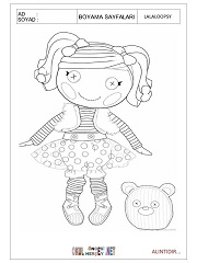 Lalaloopsy boyama sayfaları